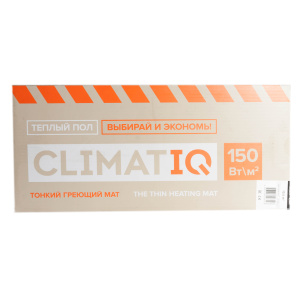 Мат двужильный CLIMATIQ 1500Вт (10м2) без терморегулятора