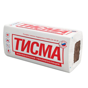 Утеплитель ТИСМА плита (50*600*1300) 0,624м3 12,48 м2