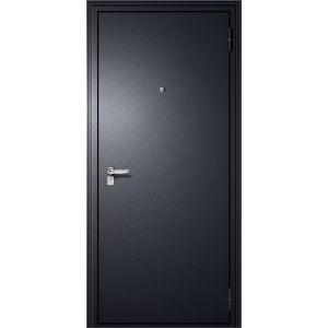 Дверь входная стальная GOOD LITE-2 Антик серебро/Ясень белый 960х2050х50мм, прав.