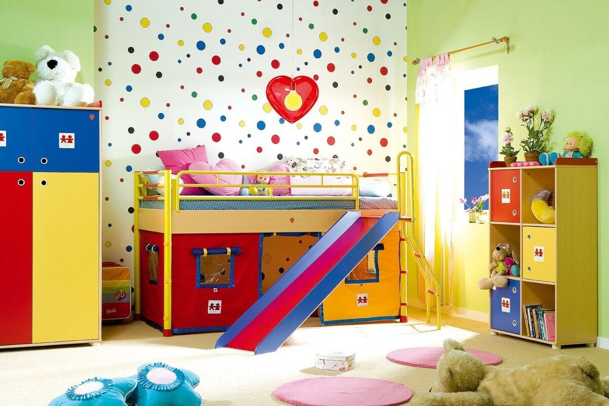 Детская комната в стиле "Color Blocking"